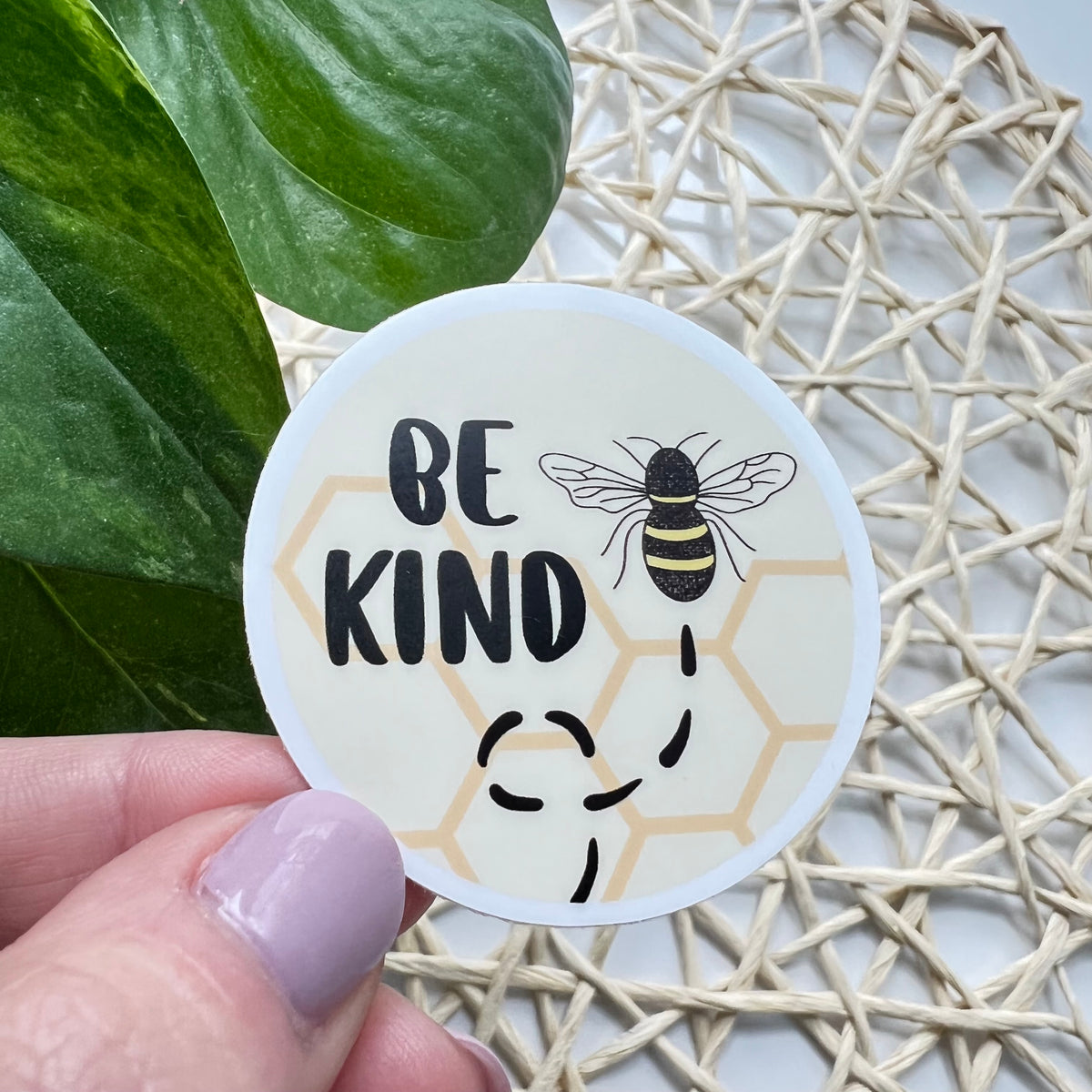 Choose Kindness Multicolor Lettering Sticker – Less Bitter More Glitter