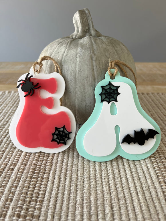 Halloween Initial Tag