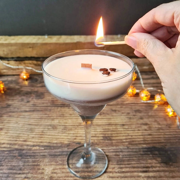 Espresso Martini Cocktail Candle