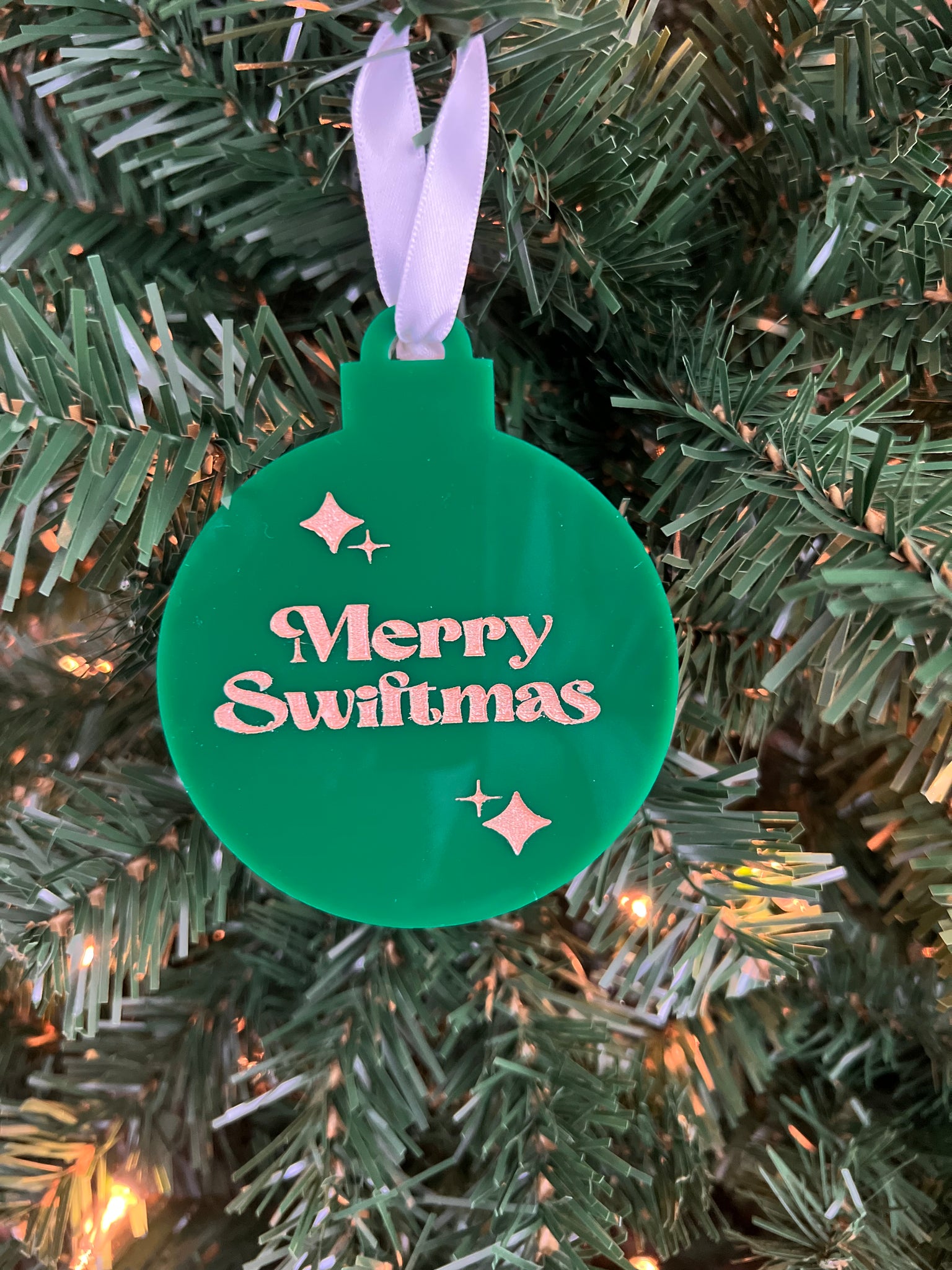 The Year I Saw The Eras Tour/ Merry Swiftmas Ornament – MooreHomeDecor