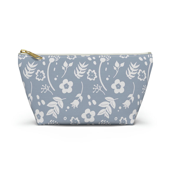 Wildflower Accessory Pouch - Blue